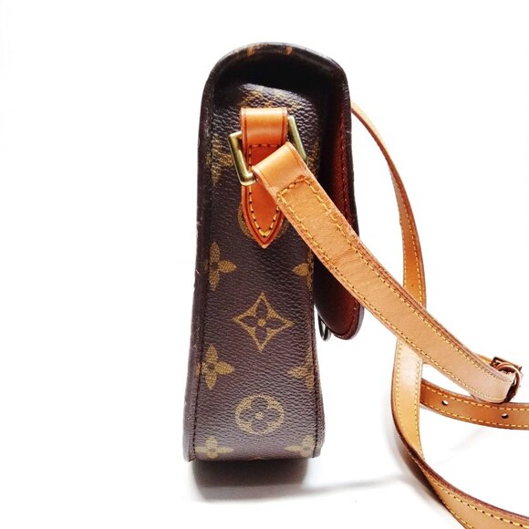 Authentic Louis Vuitton Saint Cloud Brown Monogram Shoulder Bag 255-121925 - Picture 3 of 9